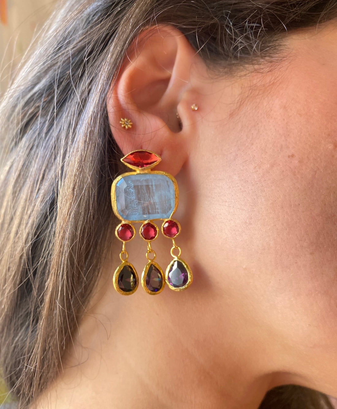 Colored Earrings