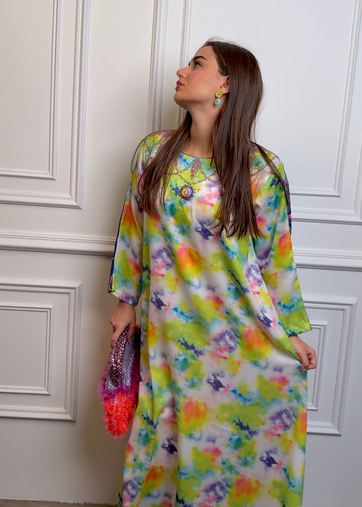 Fireworks Glow - Double Side Kaftan