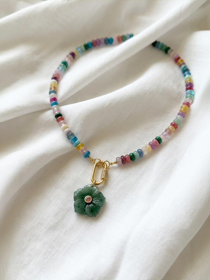 Secret Garden Opal Necklace