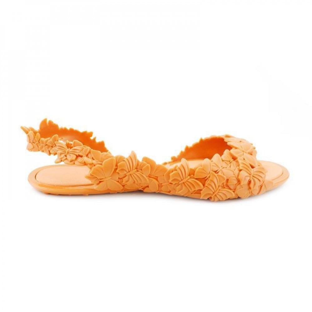 Neon Orange Butterfly