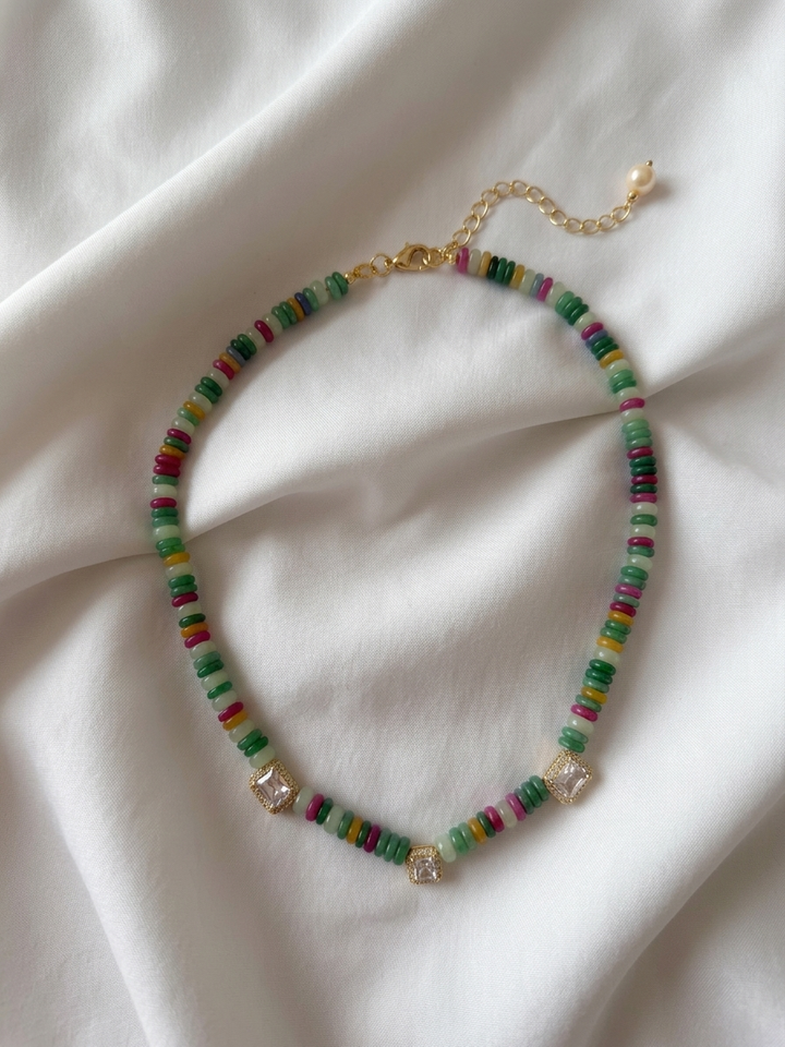 Confetti Opal Necklace