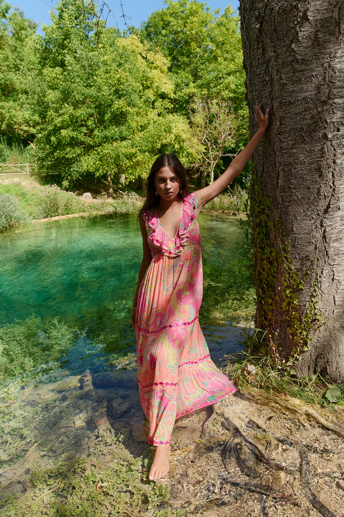 Bahamas Orange Dress