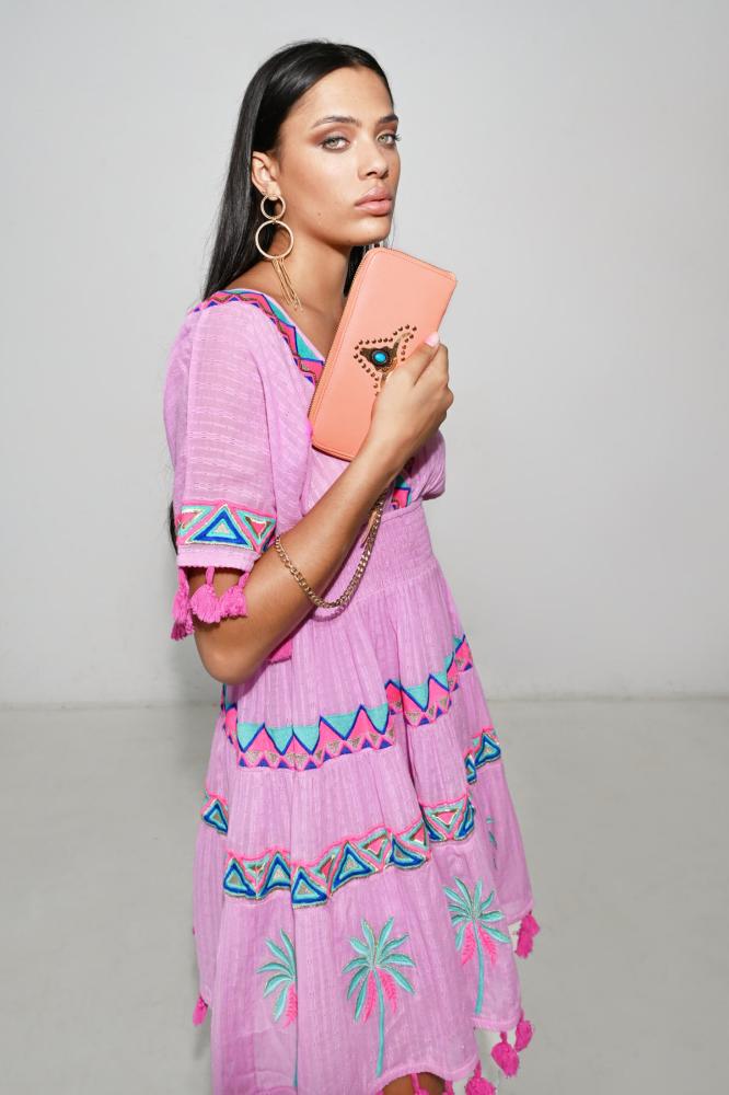 SASHA SHORT DRESS PINK