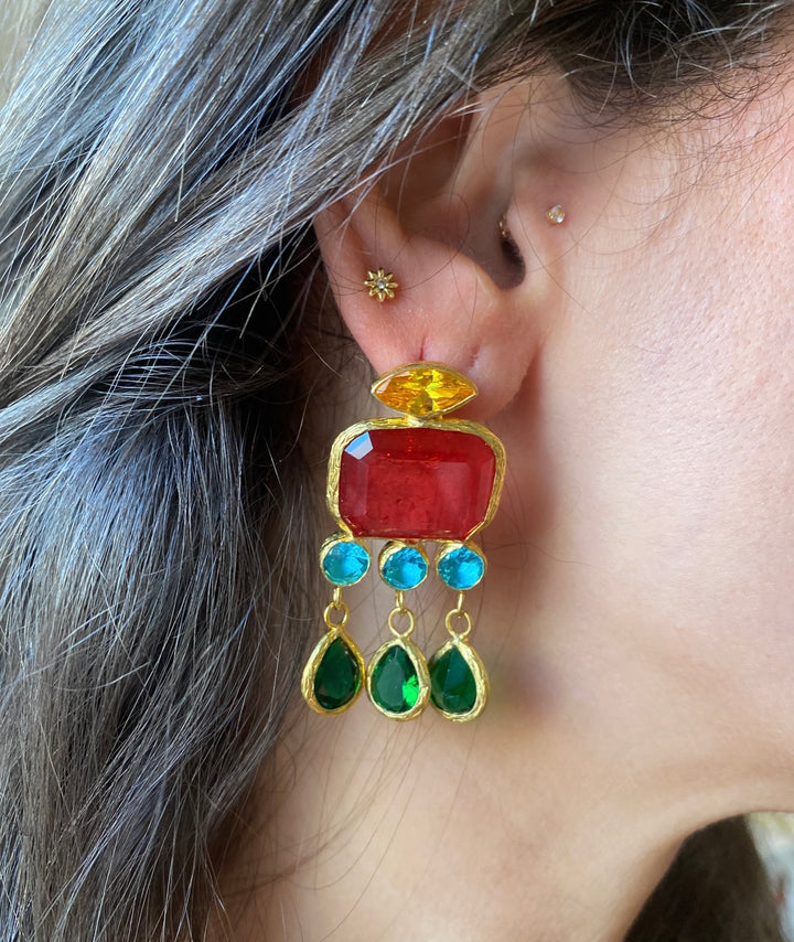 Colored Earrings