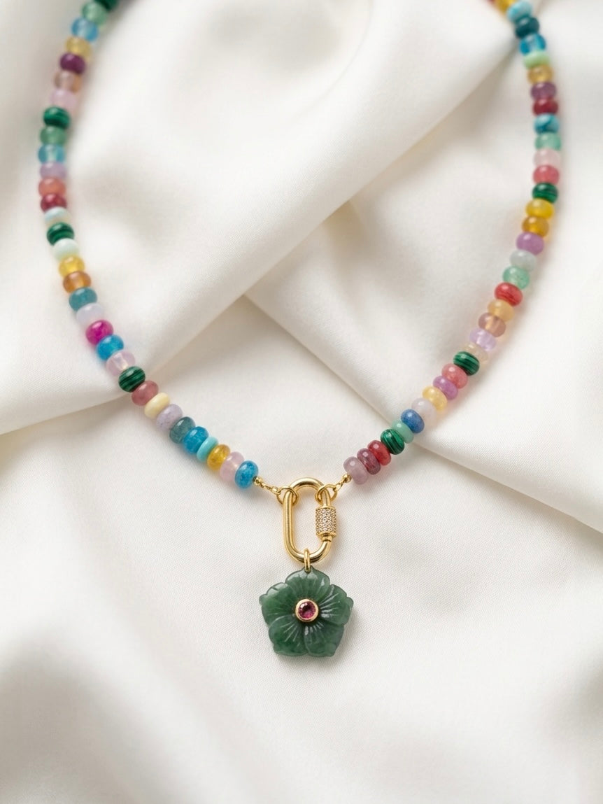 Secret Garden Opal Necklace