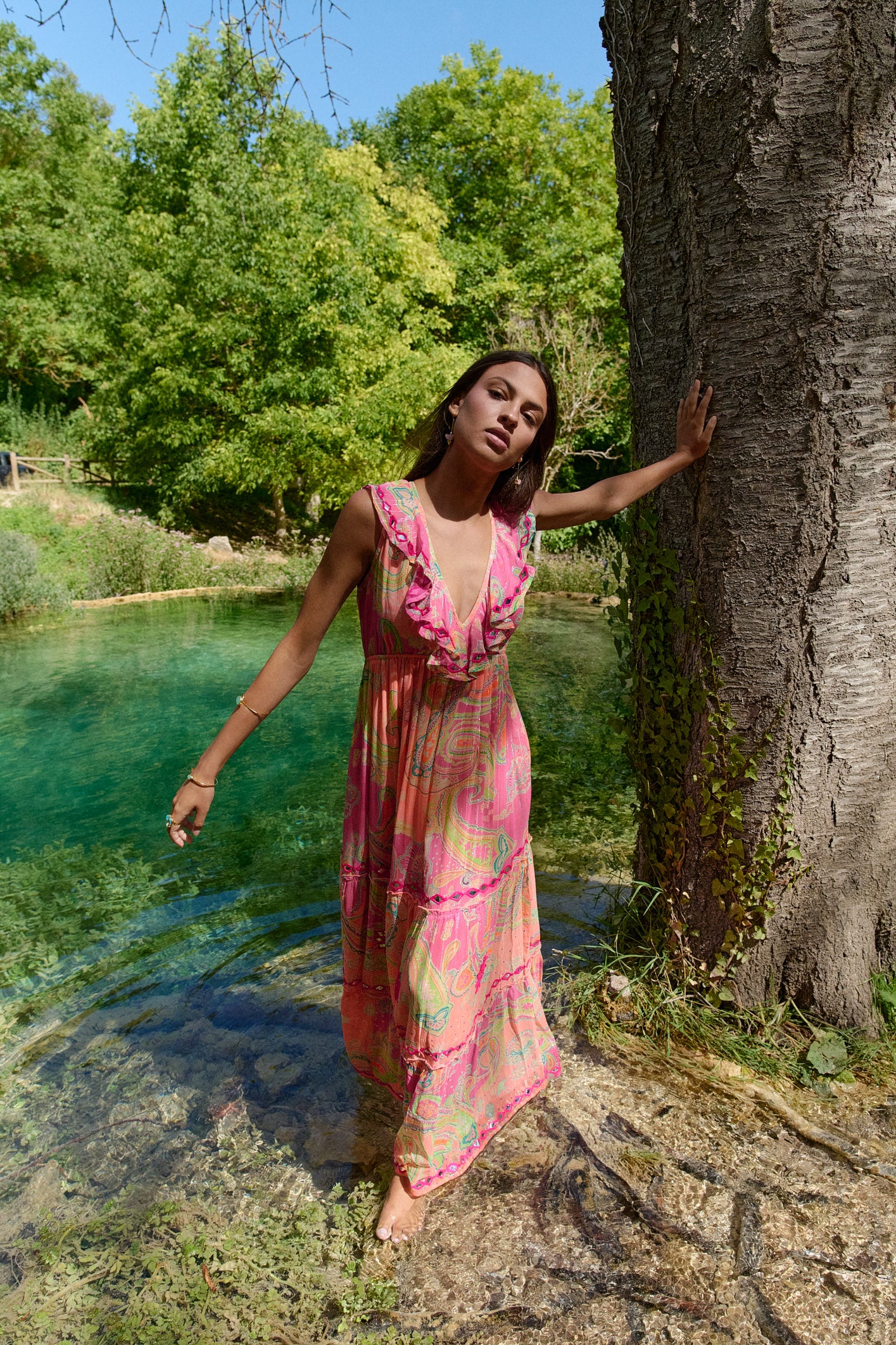 Bahamas Orange Dress