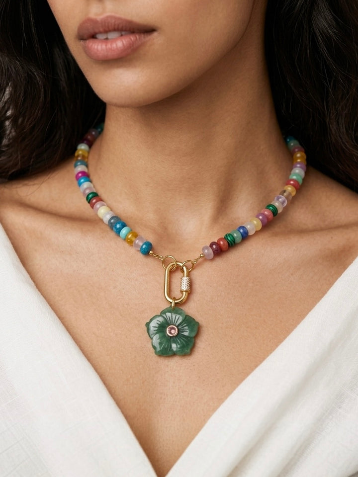 Secret Garden Opal Necklace
