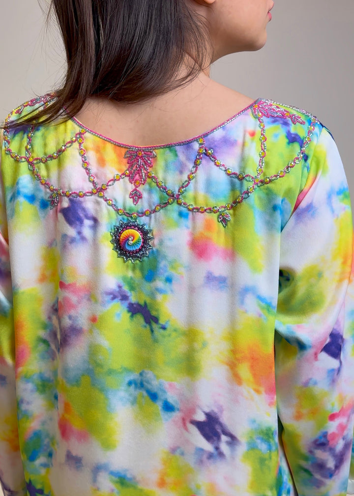 Fireworks Glow - Double Side Kaftan