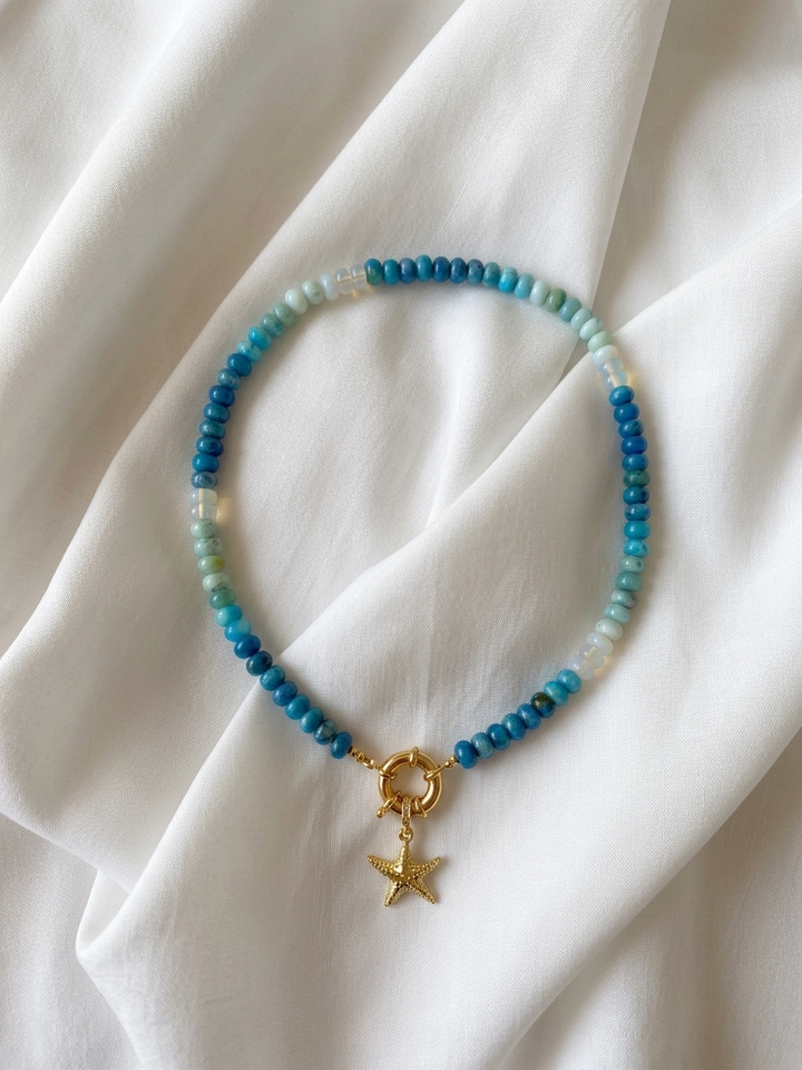Star of the Sea Opal Necklace
