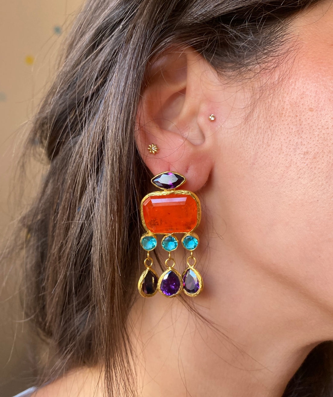 Colored Earrings