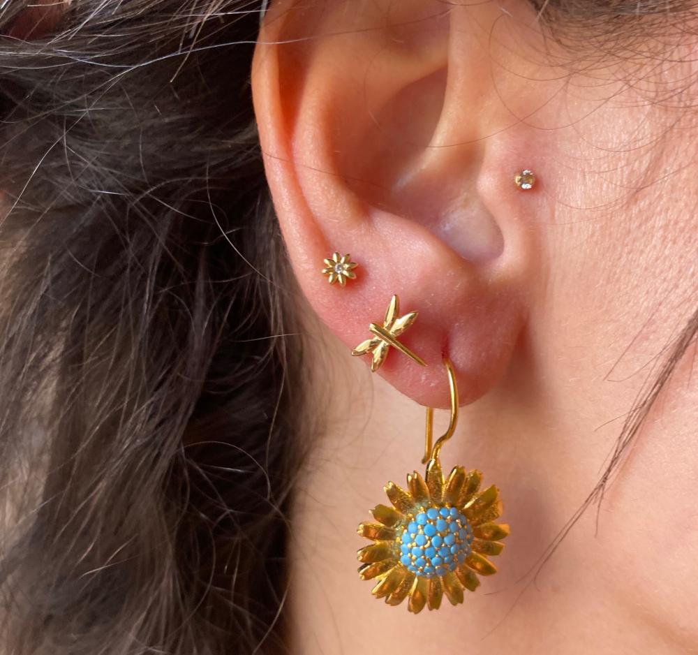 Sunflowers Daily Earrings