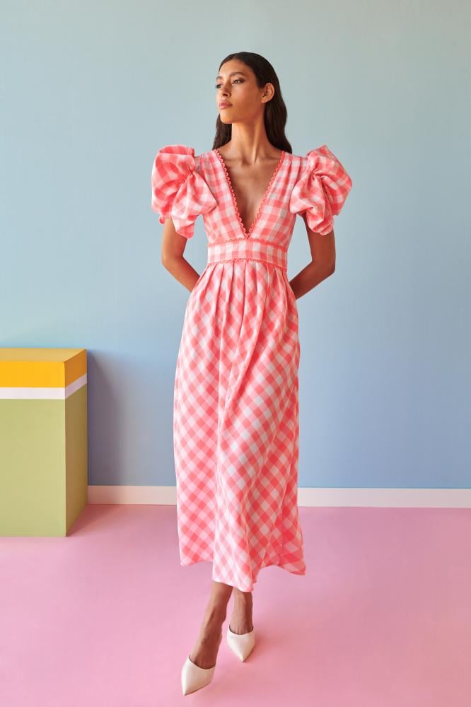 Curazao Vichy Pink Drees