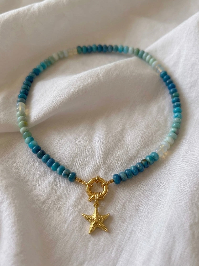 Star of the Sea Opal Necklace