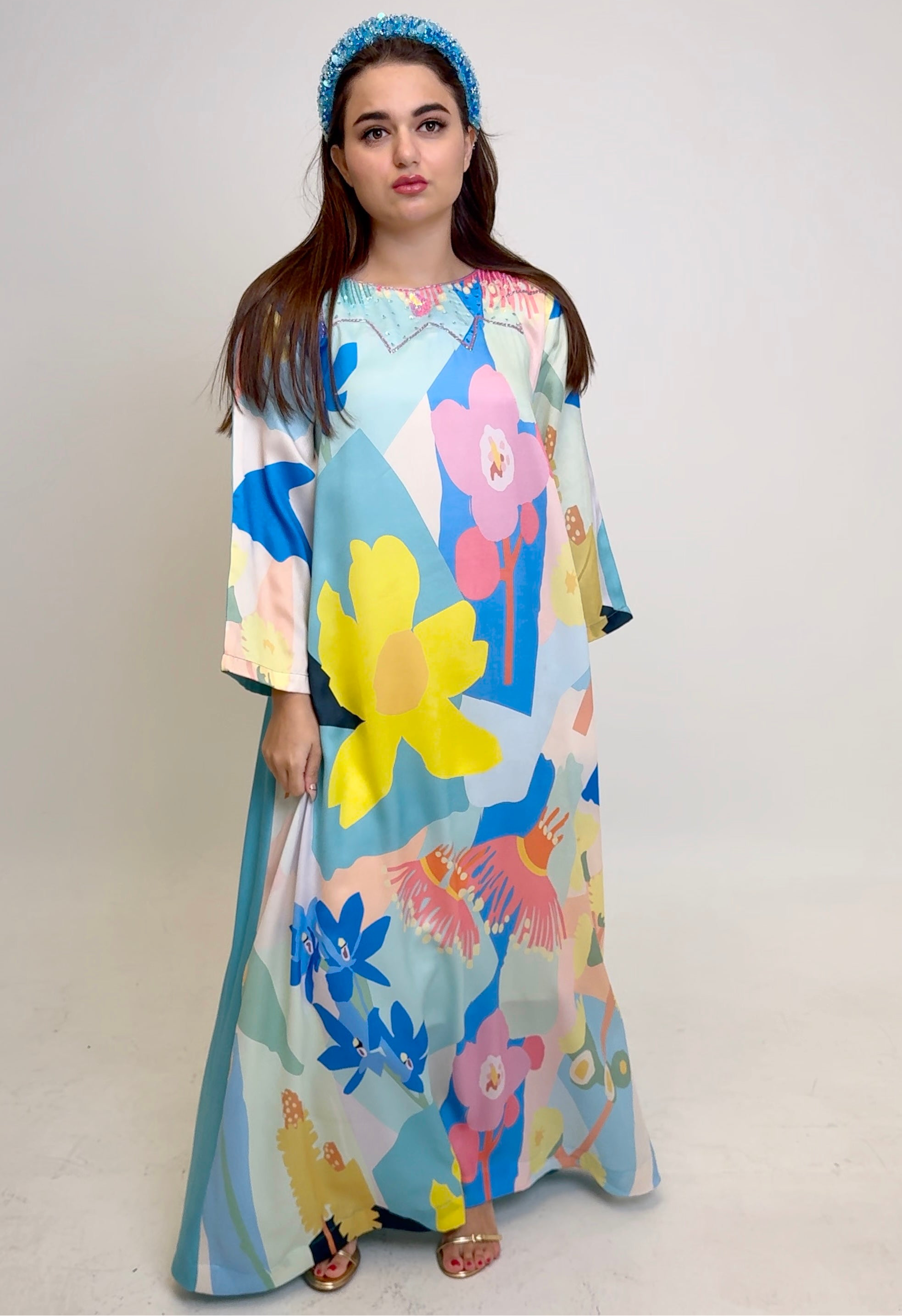 Tiffany Garden - Double Side Kaftan