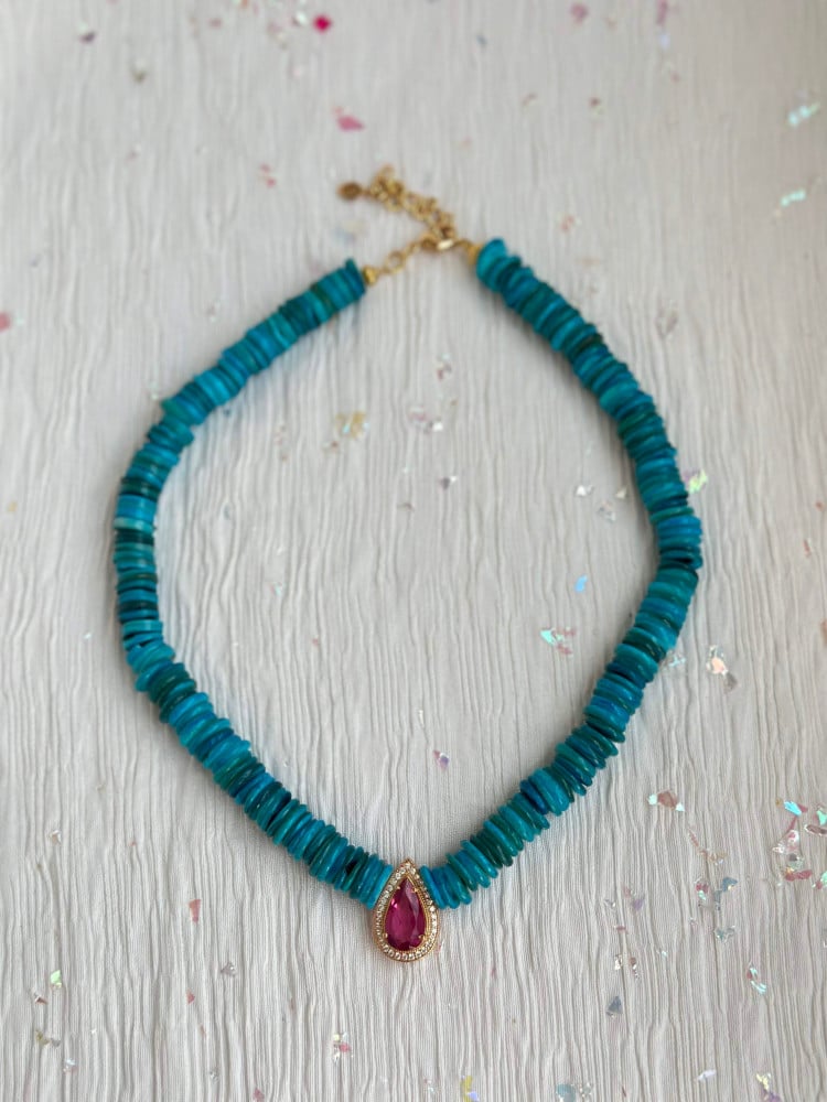Charming Blue Necklace