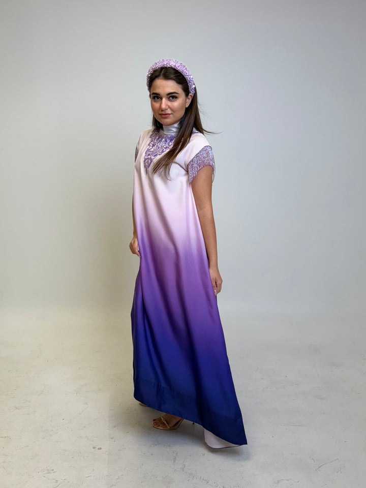 Violet Ombré Kaftan