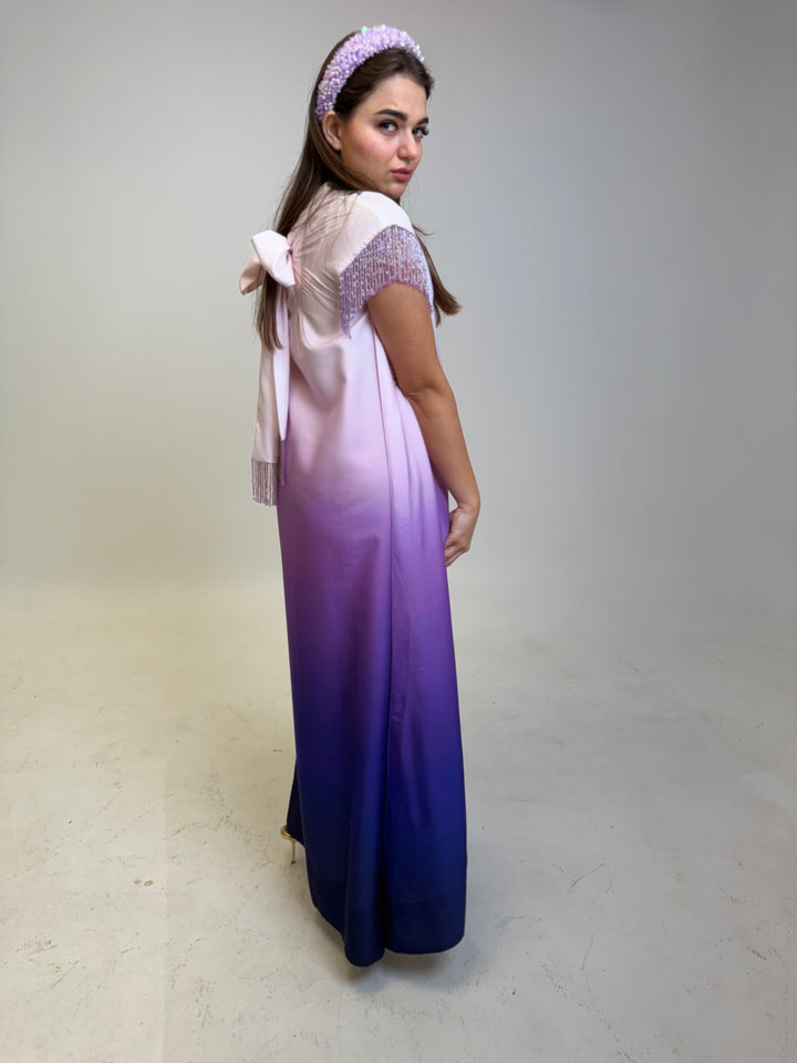 Violet Ombré Kaftan