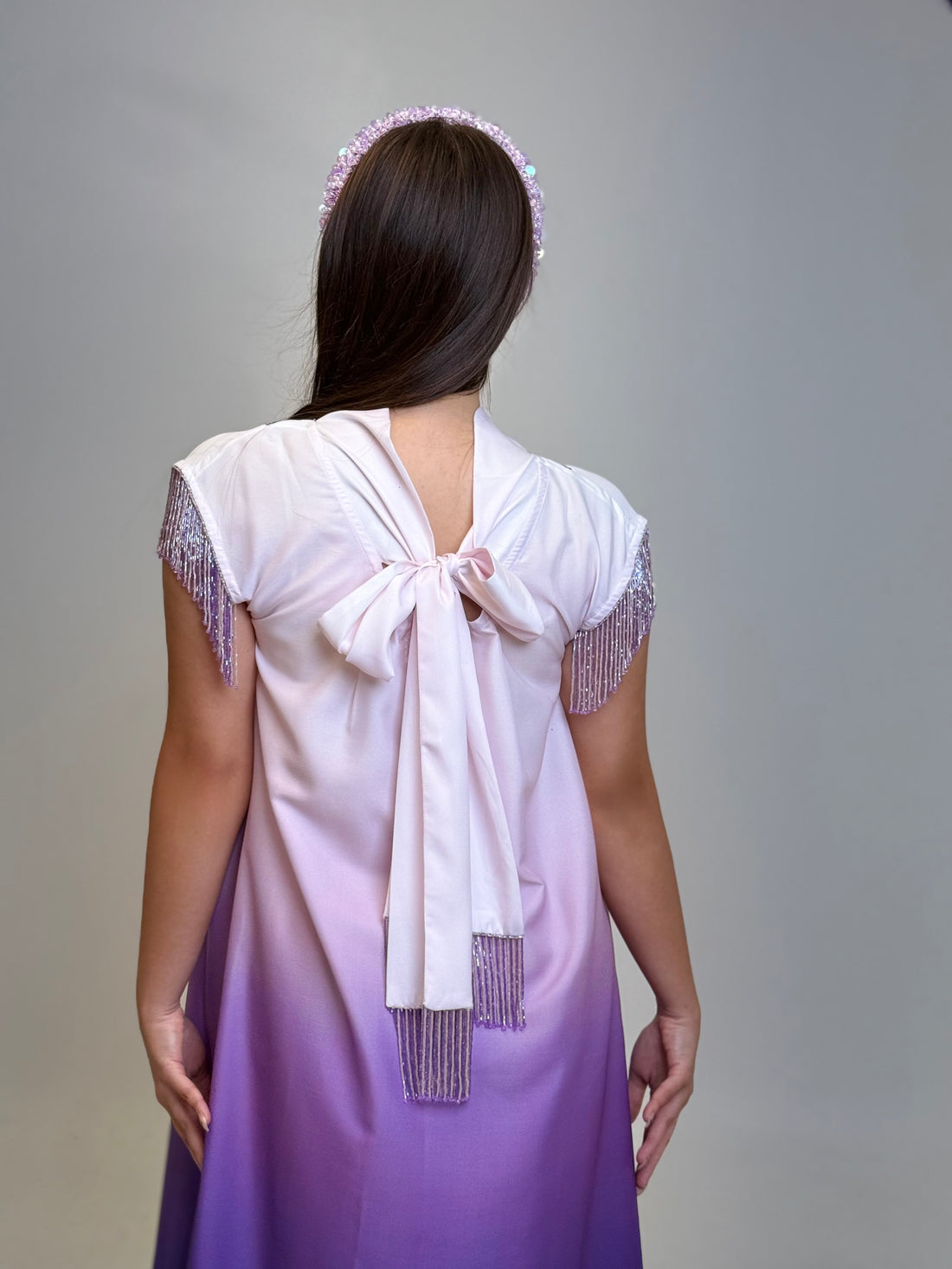 Violet Ombré Kaftan