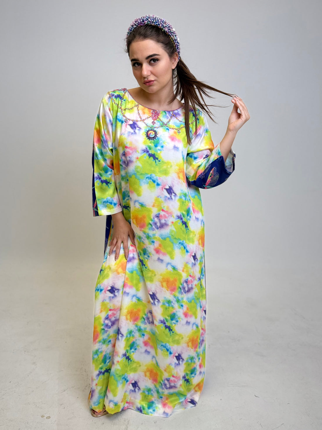 Fireworks Glow - Double Side Kaftan