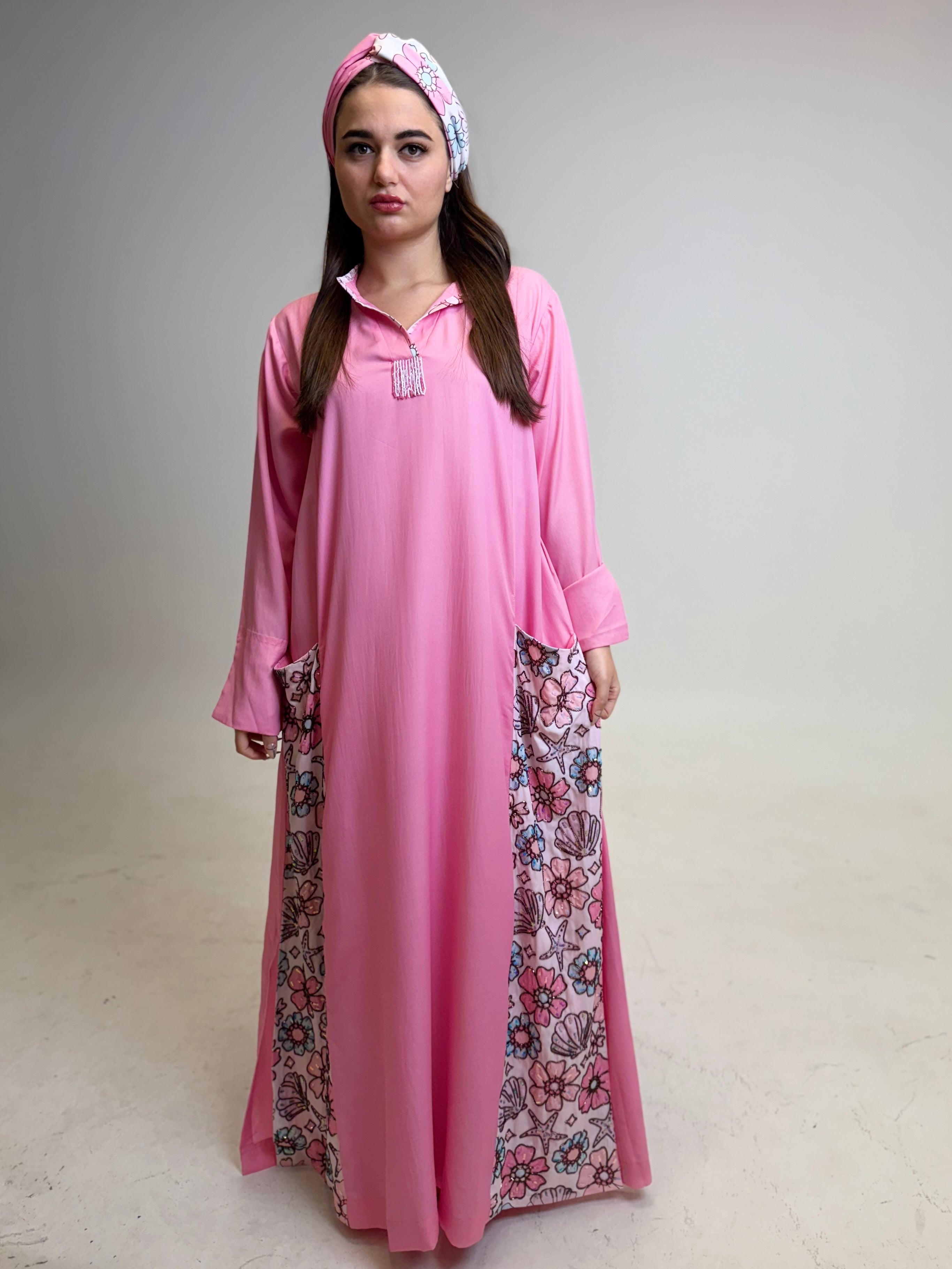 Pink Shells Thobe