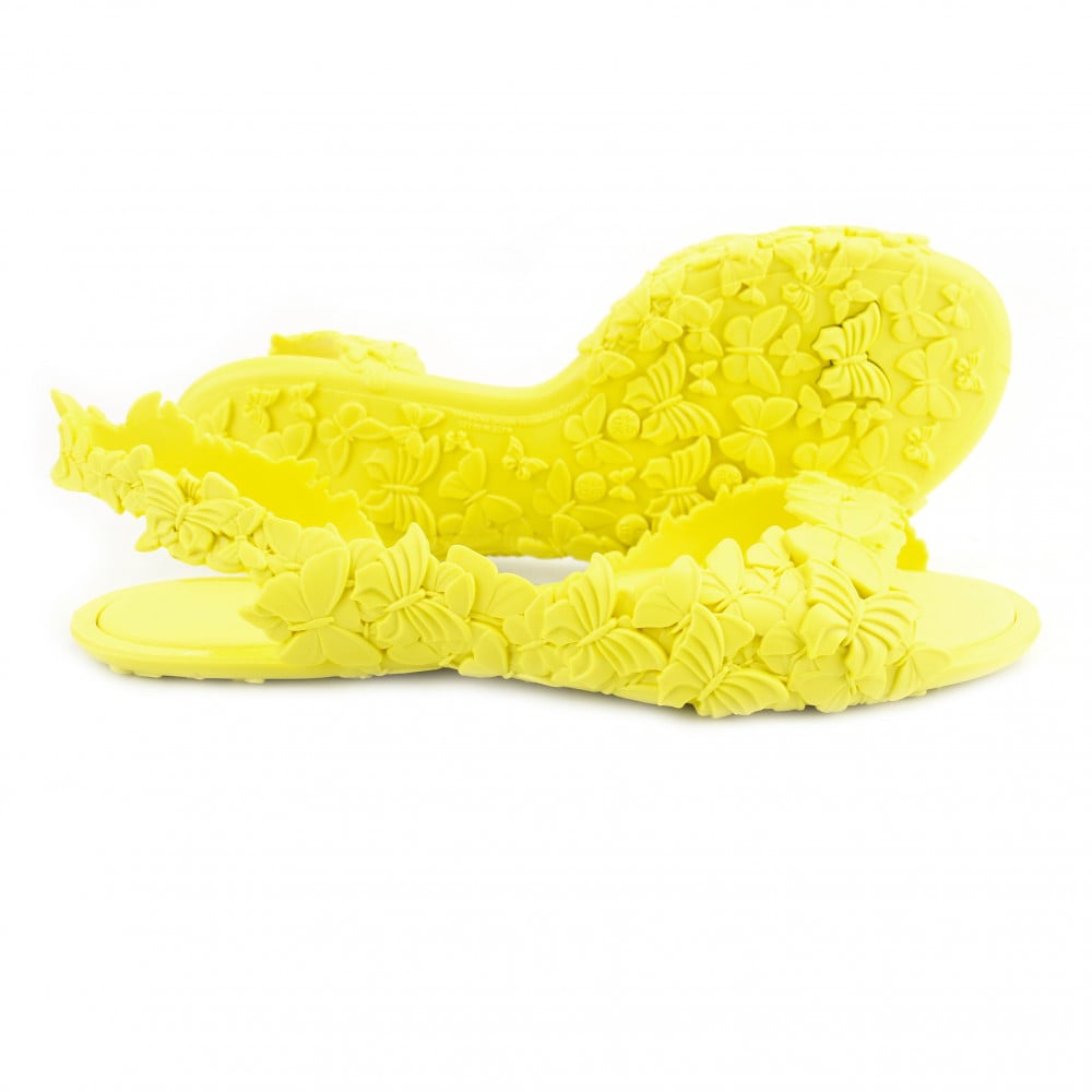 Neon Orange Butterfly