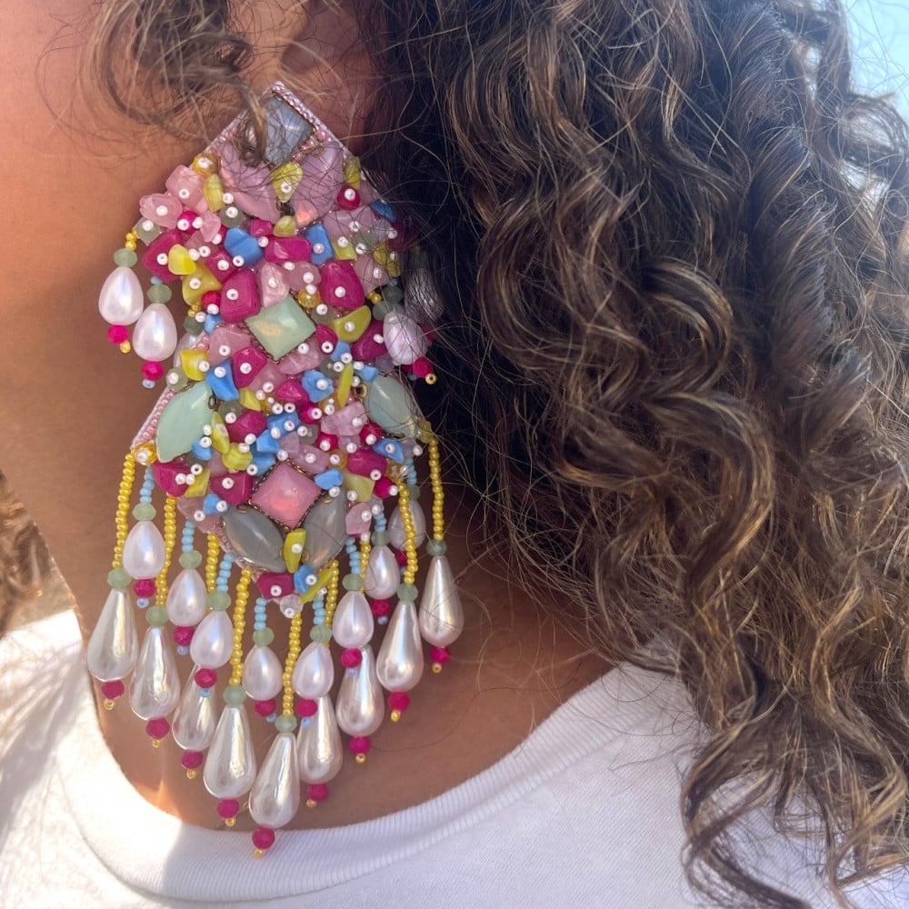 Handmade Multicolor Earrings