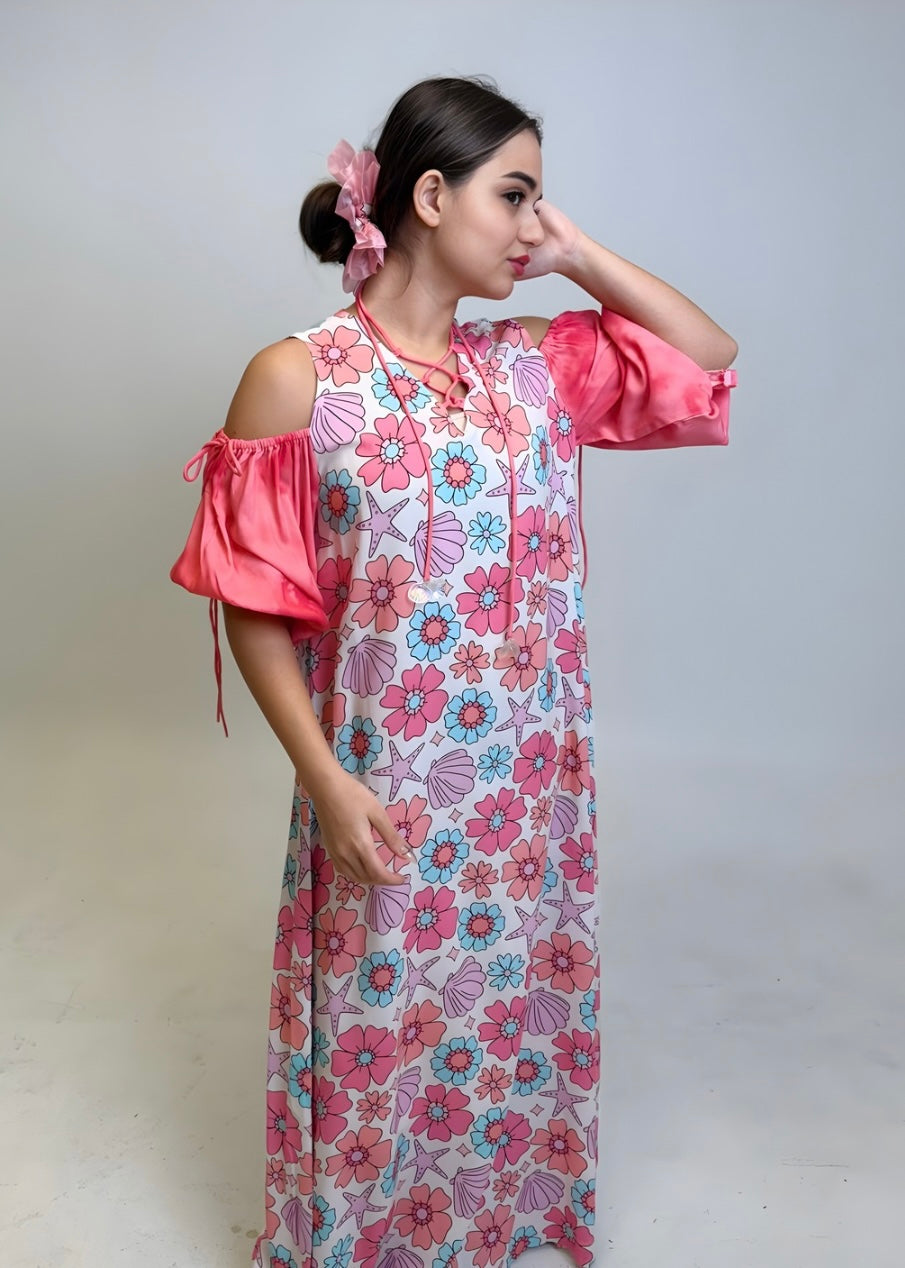 Pink Shells - Off Shoulder