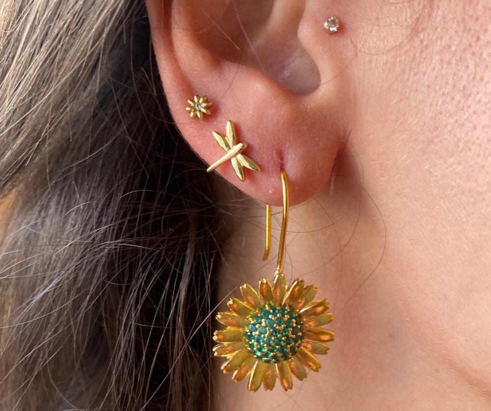Sunflowers Daily Earrings