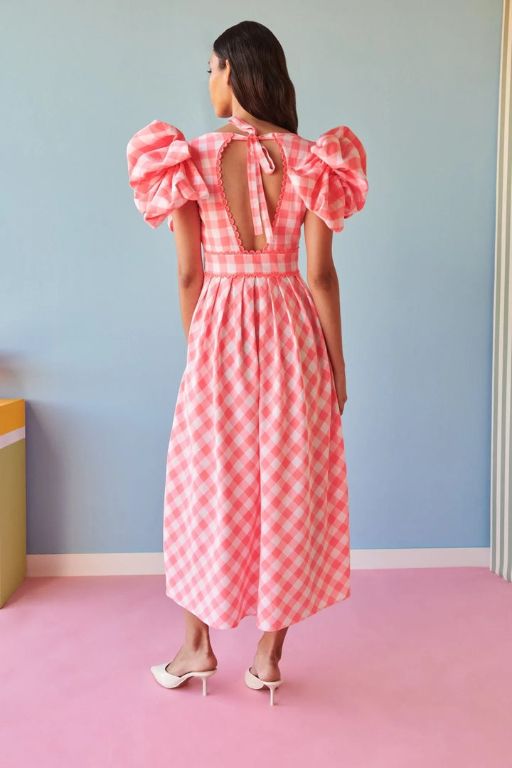 Curazao Vichy Pink Drees