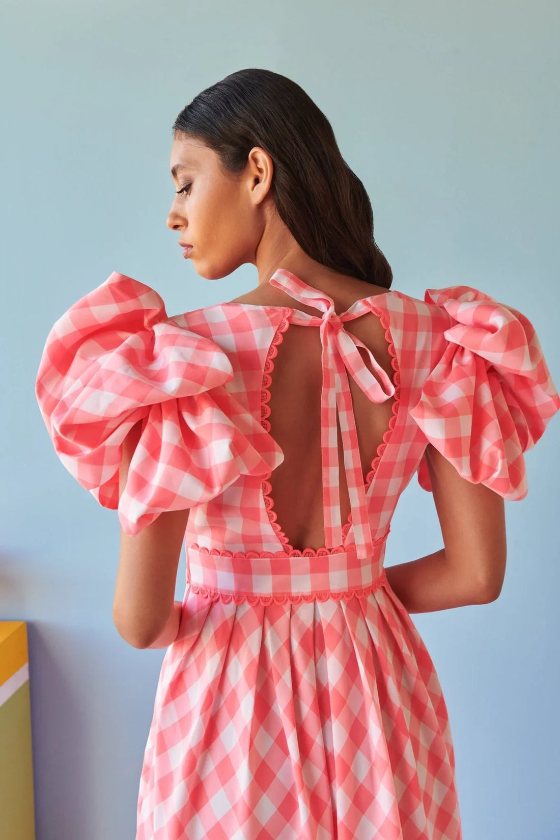 Curazao Vichy Pink Drees