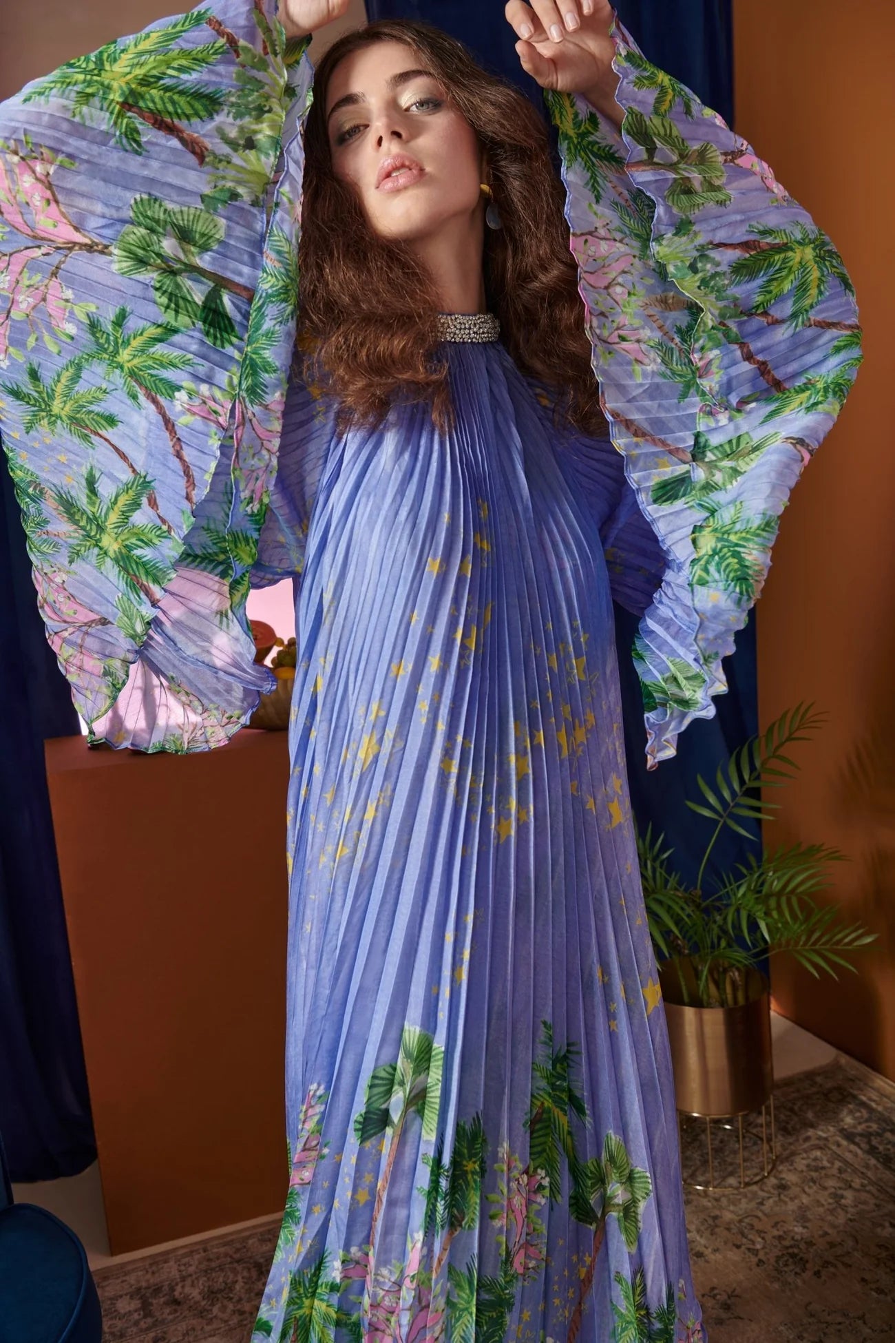 EARTH DRESS BLUE