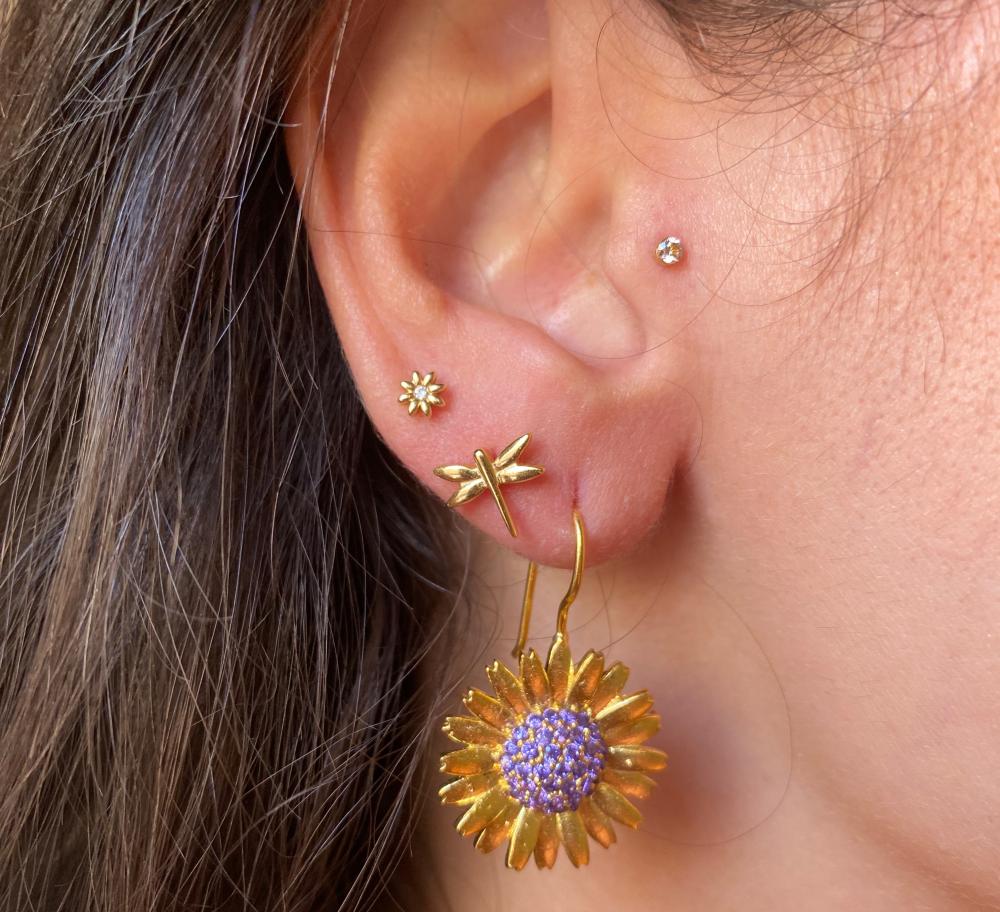 Sunflowers Daily Earrings