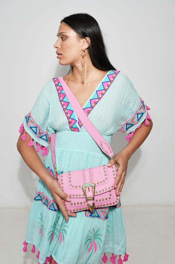 SASHA SHORT DRESS BLUE