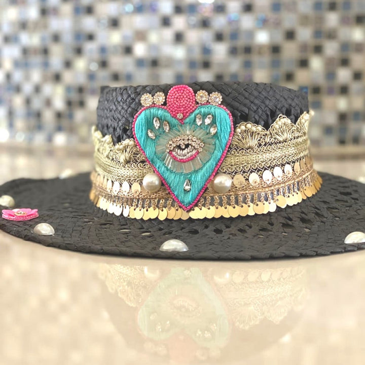 Spanish Handmade Hat - Black
