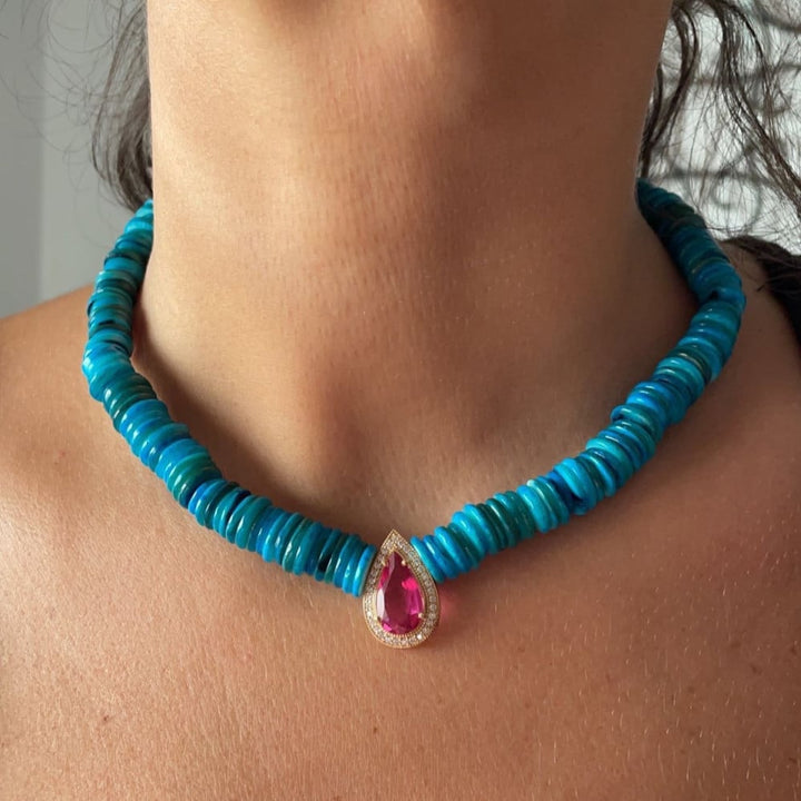 Charming Blue Necklace