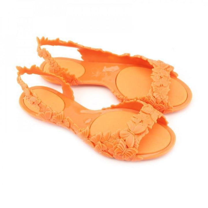Neon Orange Butterfly