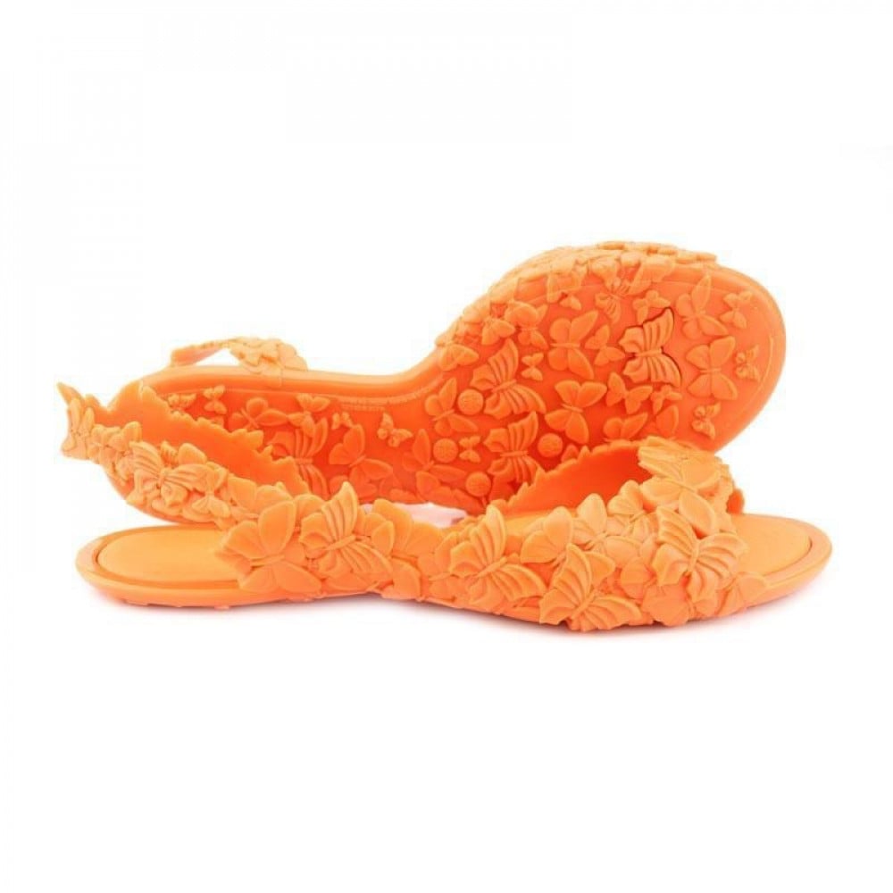 Neon Orange Butterfly