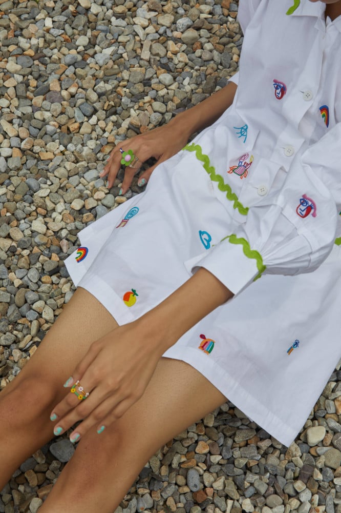 EVERYTHING AT ONCE SHIRT DRESS